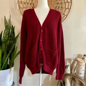 VTG Cardigan Eclectic Grandpa Vintage 90’s Sweater